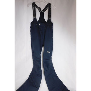 Descente Snow Ski Bib Pants Size 34R Vintage Womens Flare Overalls